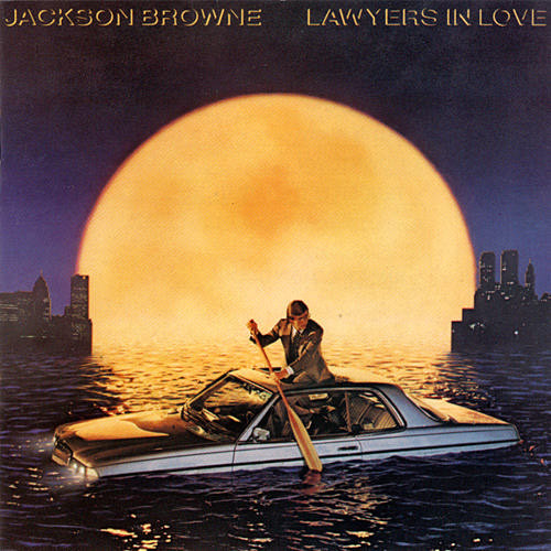 Jackson Browne - 1983 Lawyers in Love - LP  - 50 kr.